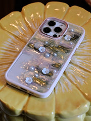 Lotus Pearl Phone Case | Zen Aesthetic Design | Asian Fairycore Accessory - Memoryincases®︎