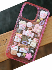 Hello Kitty Pink Pearl Phone Case | Kawaii Design for Women | Empowering Cute Gift - Memoryincases®︎