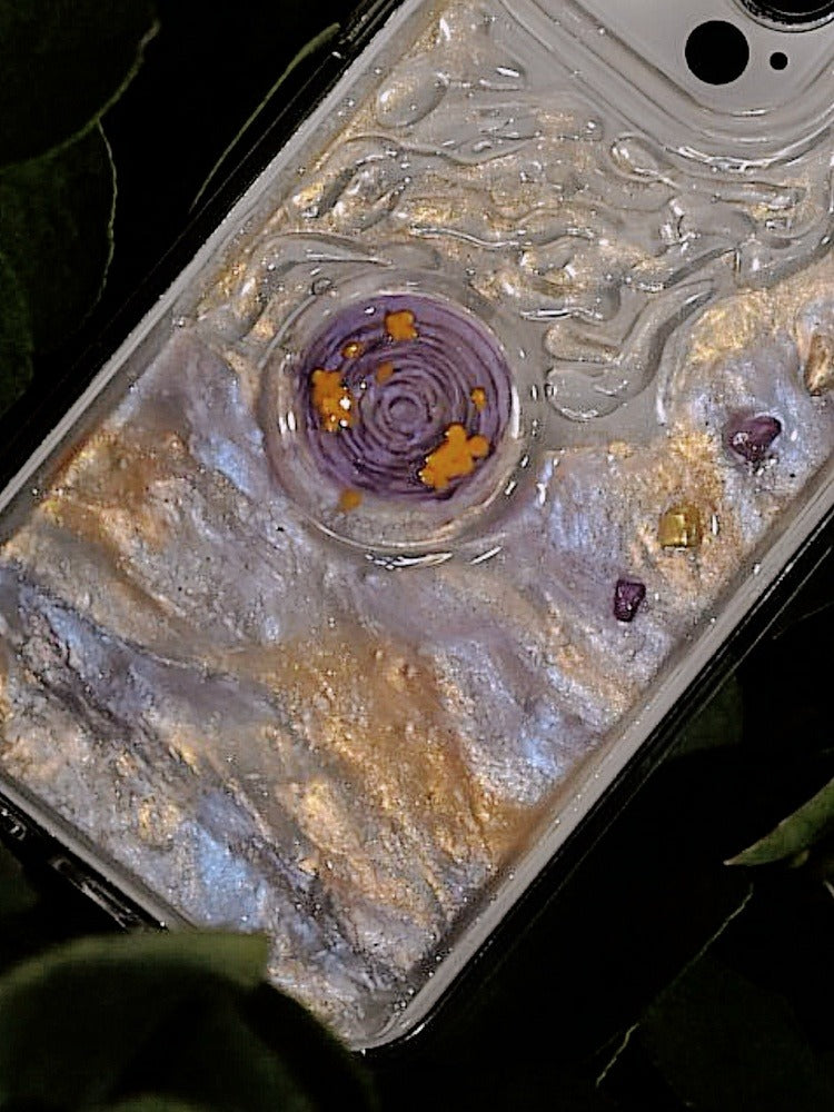 Wishing Pool Glow Phone Case | Ethereal Aesthetic | Luxury Fashion Accessory - Memoryincases®︎