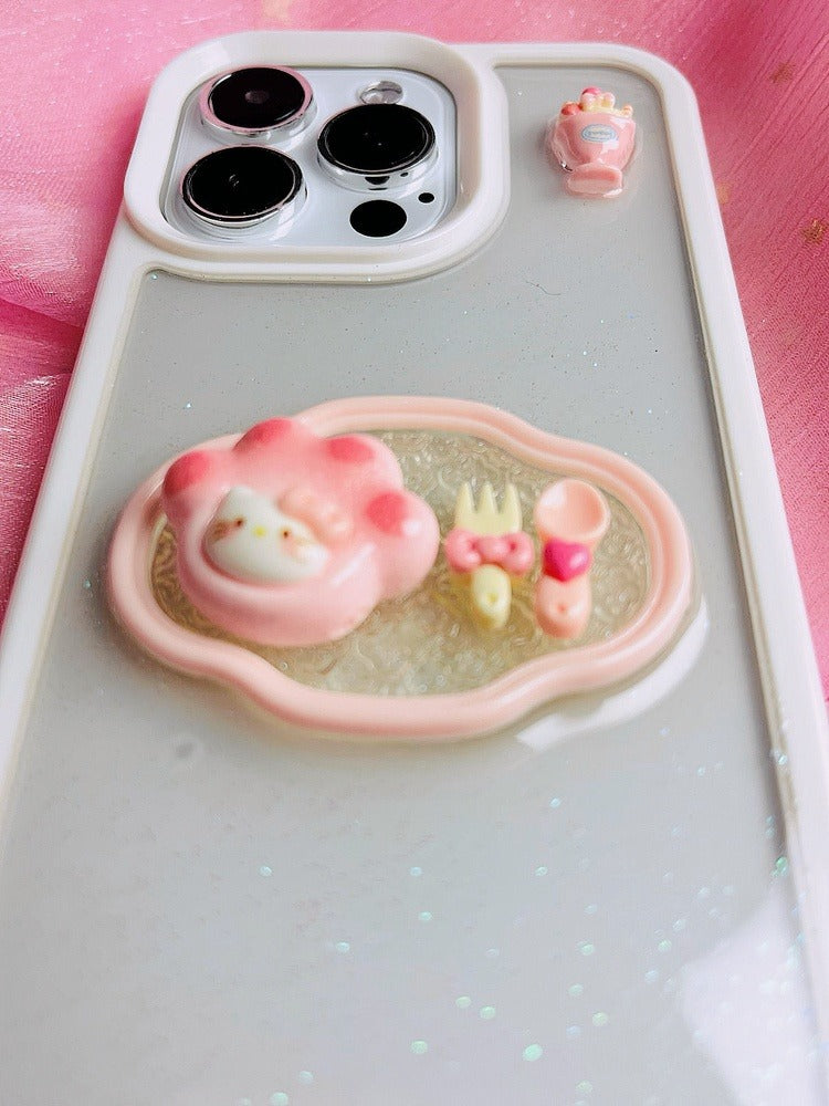 Hello Kitty Baking Phone Case | Kawaii Pink Design | Cute Gift for Girls