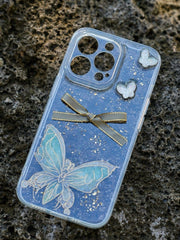 Green Butterfly Elegant Phone Case | Nature-Inspired Design | Empowering Women's Gift
