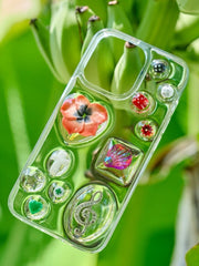 Floral Music Note Phone Case | Trendy Design for Women | Cute Aesthetic Accessory