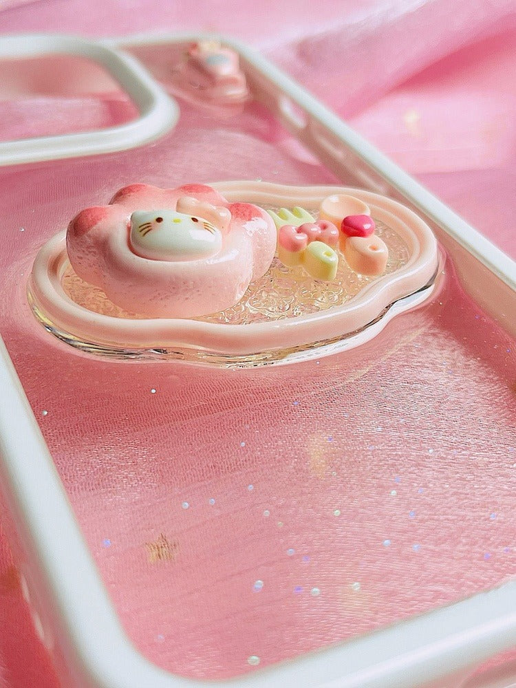 Hello Kitty Baking Phone Case | Kawaii Pink Design | Cute Gift for Girls