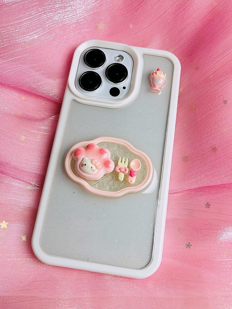 Hello Kitty Baking Phone Case | Kawaii Pink Design | Cute Gift for Girls