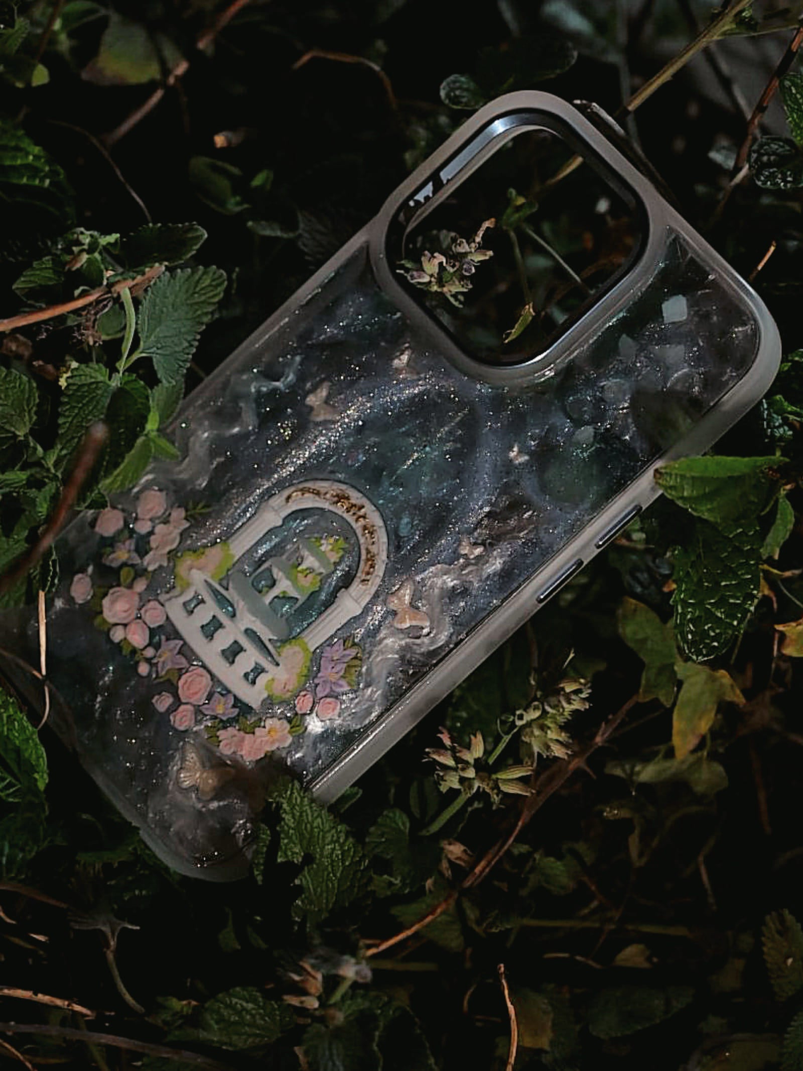 Garden Balcony Phone Case | Pastel Floral Design | French Aesthetic Accessory - Memoryincases®︎